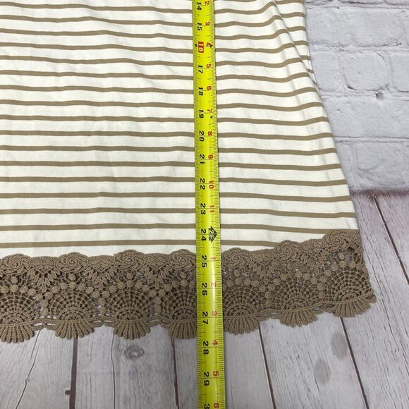 Isaac Mizrahi Live Women Short Sleeve Blouse Top Shirt Size XL X-Large M276 -6 - Picture 4 of 13